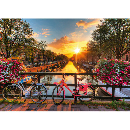 Ravensburger Bicycles In Amsterdam Puzzle - 1000pcs.