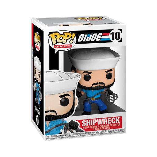 Image of Funko Pop! Retro Toys GI Joe - Shipwreck Vinyl Figure