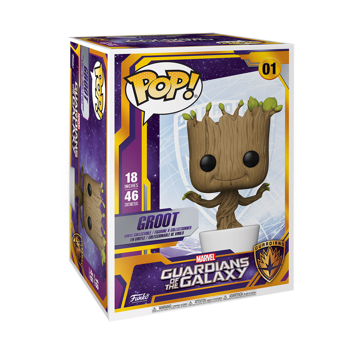  Funko Pop! Guardians Of The Galaxy - Super Sized Groot