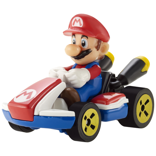 Hot Wheels Mario Kart - Mario Standard Kart 1:64 Diecast Vehicle
