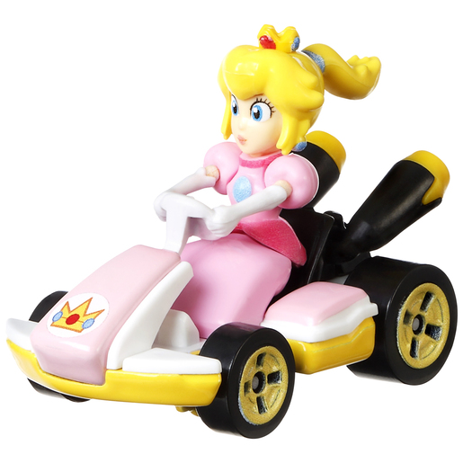 Hot Wheels Mario Kart - Princess Peach Standard Kart 1:64 Diecast Vehicle