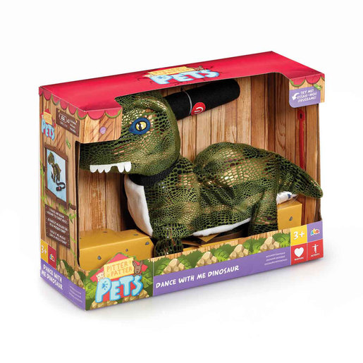Pitter Patter Pets Dance With Me Dinosaur Electronic Pet