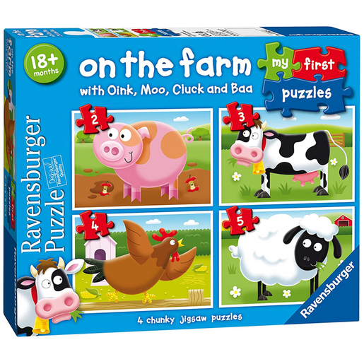 My First Puzzles - On The Farm Jigsaw Puzzle