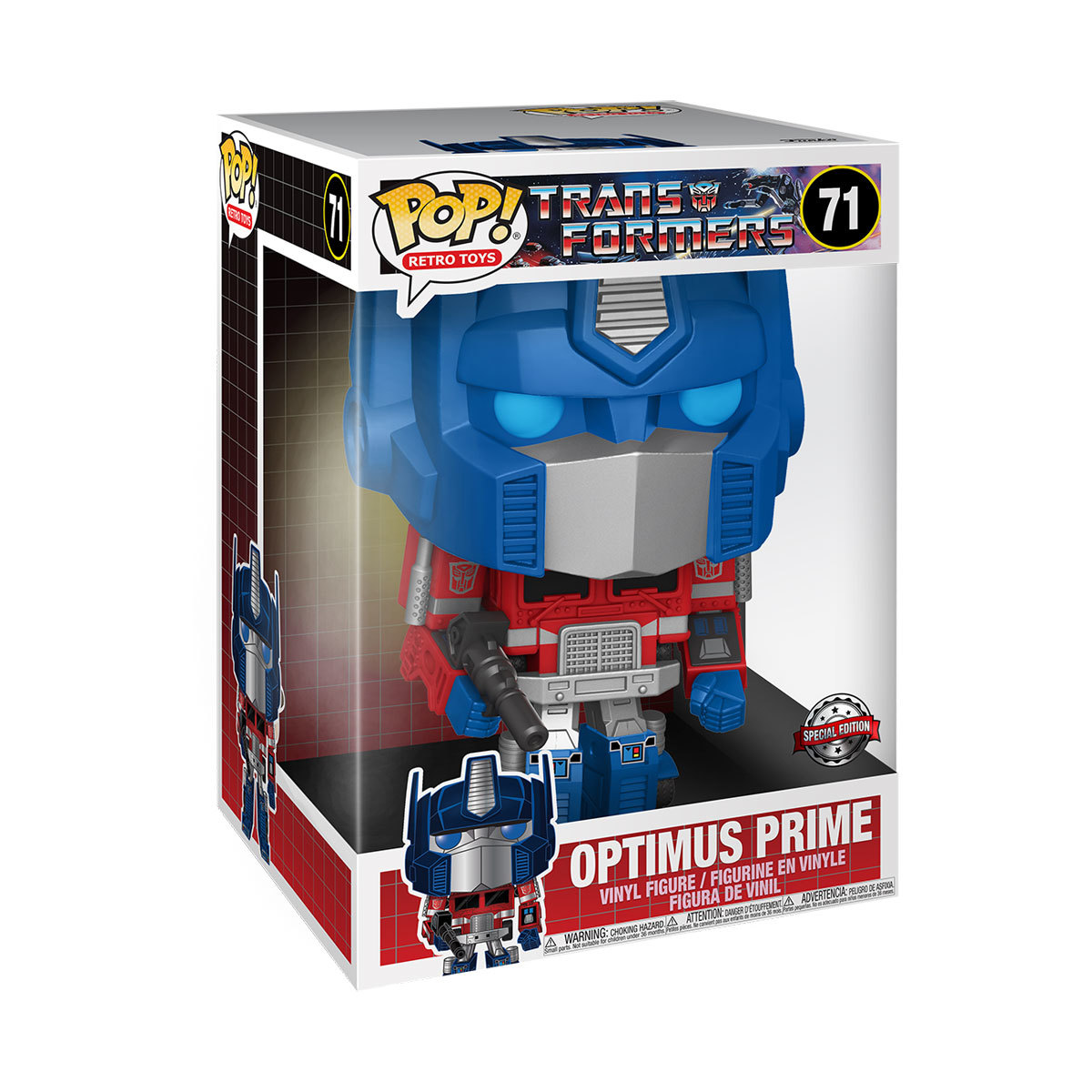  Funko Pop! Retro Toys: Transformers - Optimus Prime (Special Edition)