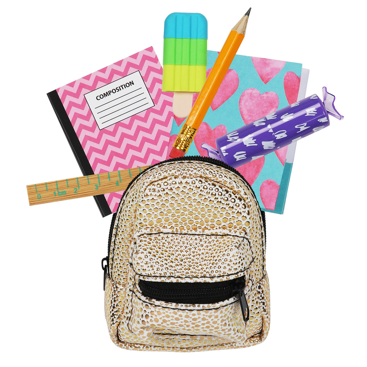 Mini Backpack with Stationery – Make It Real