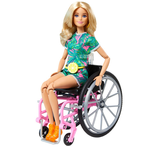 Barbie Doll And Wheelchair Accessory   Blonde