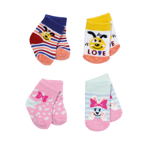 Baby Born Animal Socks 2 Pack 43cm (Styles Vary)