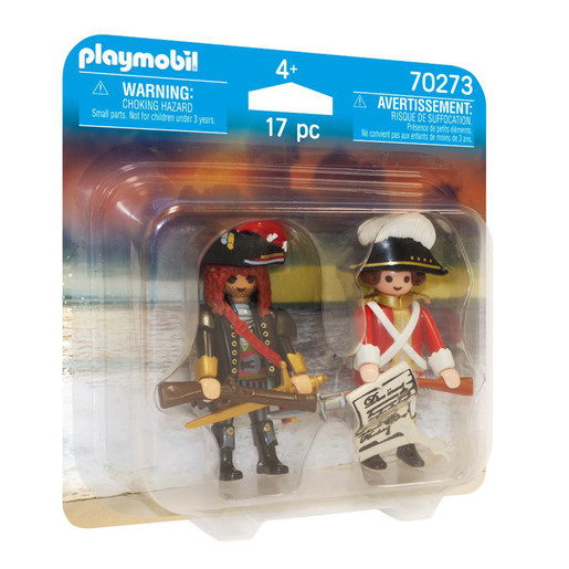 Playmobil 70273 Pirate and Redcoat Duo Pack