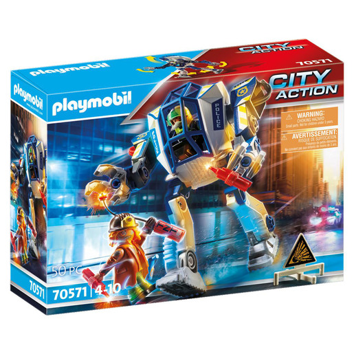 Playmobil 70571 City Action Police Special Operations Police Robot