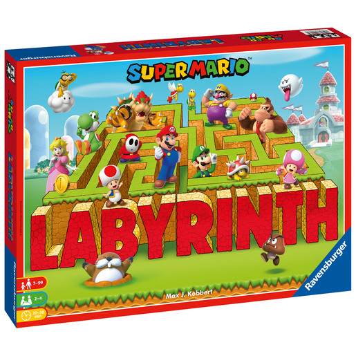 Image of Ravensburger: Super Mario Labyrinth - The Moving Maze Game