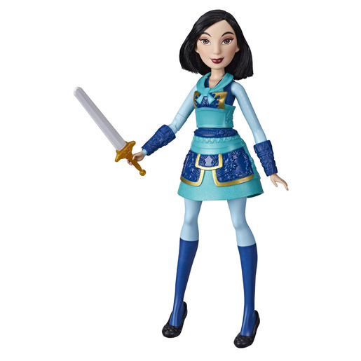 Image of Disney Princess Warrior - Mulan Doll with Sword