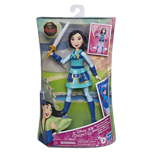 Disney Princess Warrior - Mulan Doll with Sword