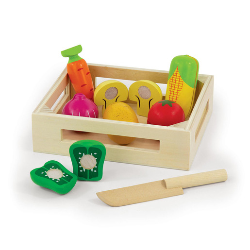 Early Learning Centre Wooden Crate of Vegetables