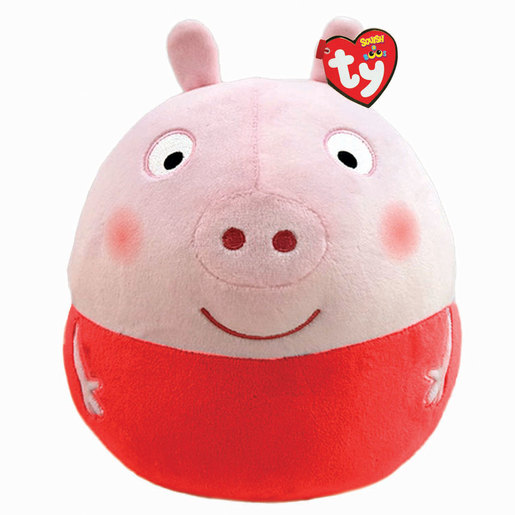 Ty Squish-a-Boos - Peppa Pig 23cm Soft Toy
