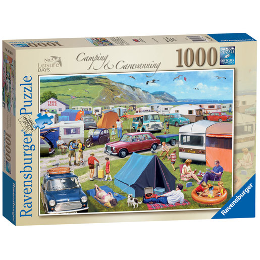 Ravensburger Camping & Caravanning 1000pc Jigsaw Puzzle
