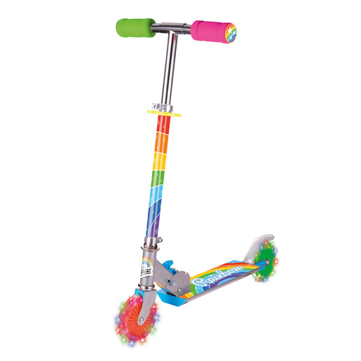 Rainbow Scooter with Light Up Wheels