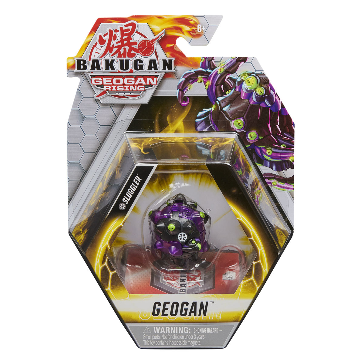 Bakugan Geogan Rising 2021 Darkus Oxidox 2-inch Core Collectible Figure and Trading Cards 