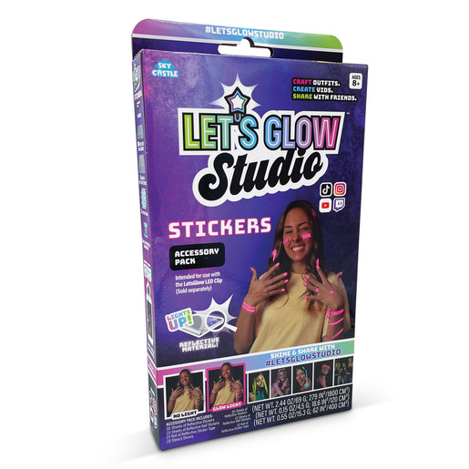 Lets Glow Studio Sticker Accessory Pack