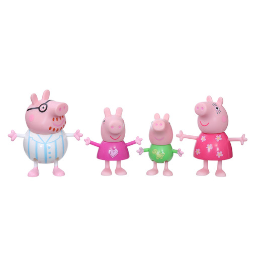 Peppa Pig - Peppa's Family Bedtime Figure 4 Pack