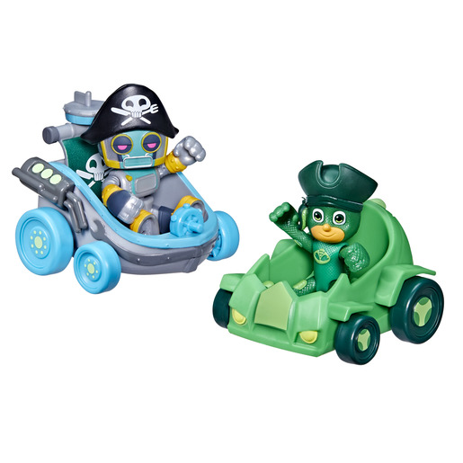 PJ Masks: Battle Racers Pirate Power Vehicles and Action Figure Set