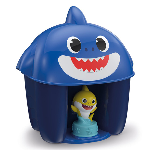 Baby Shark Bucket & 6 Soft Blocks - Blue