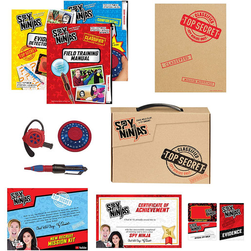 Spy Ninjas - New Recruit Mission Kit From Chad Wild Clay & Vy Qwaint