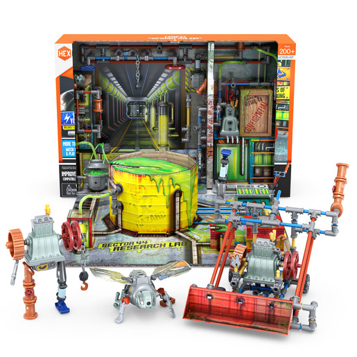Hexbug Junkbots Small Factory Habitat - Sector 44 Research Lab Playset