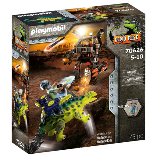 Playmobil 70626 Dino Rise Saichania: Invasion Of The Robot Playset