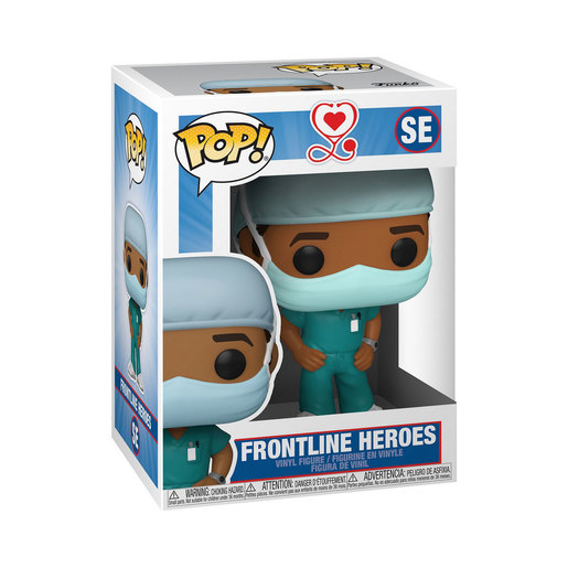 Funko Pop! Frontline Heroes - Teal Scrubs (Male)