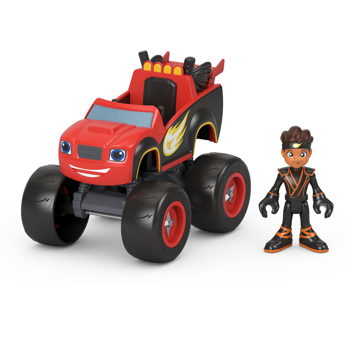 Blaze and the Monster Machines Vehicle and Figure Set - Ninja Blaze & AJ  Set | The Entertainer