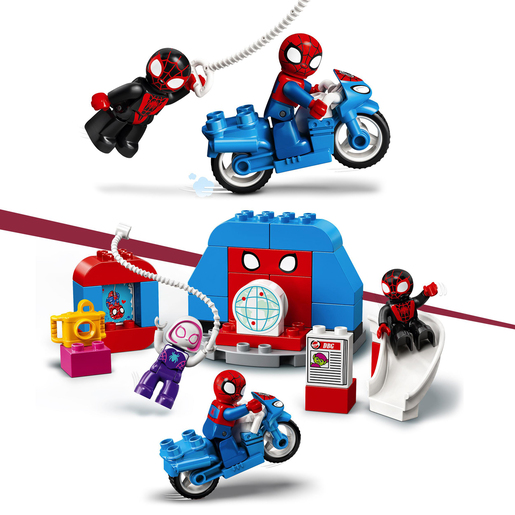 LEGO DUPLO Marvel Spider-Man Headquarters Building Toy 10940 The