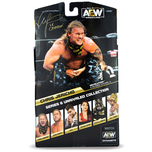 AEW Unrivaled Collection Figure Chris Jericho The Entertainer