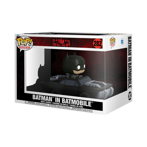 Funko Pop! Rides The Batman Movie - Batman in Batmobile Vinyl Figure | The  Entertainer