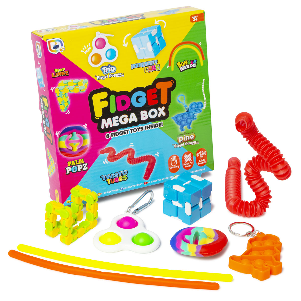 Stille hele Beundringsværdig Fidget Mega Box - 8 Fidget Toys | The Entertainer