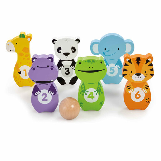 Early Learning Centre Wooden Skittles Set