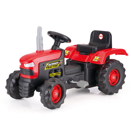 Dolu Tractor Ride On - Red