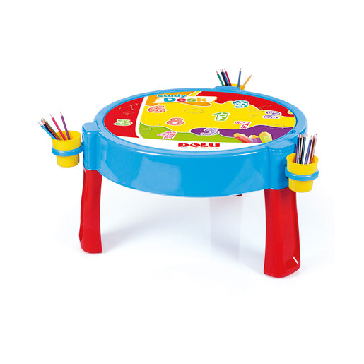 Dolu Bright Activity Table with 100 JumBlocks