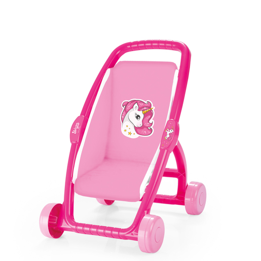 Dolu Unicorn Pink Baby Doll Stroller