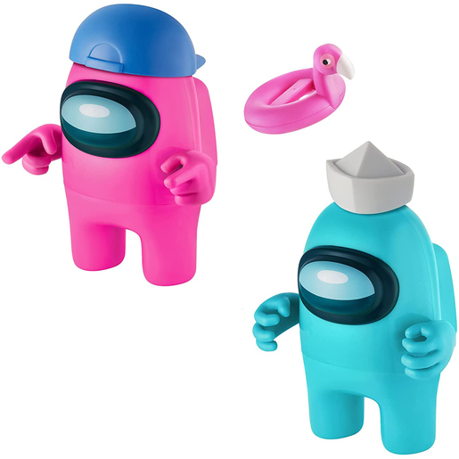 Among Us - Pink and Blue Crewmates 11.5cm Figures 2 Pack
