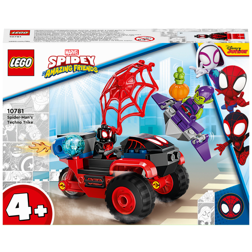 LEGO Marvel Miles Morales Spider-Man Techno Trike Set 10781