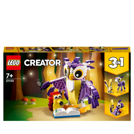 LEGO Creator 3-in-1 Fantasy Forest Creatures 31125