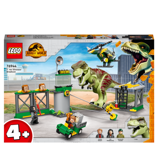 T Rex Breakout Lego Jurassic Junior LEGO JUNIOR JURASSIC WORLD