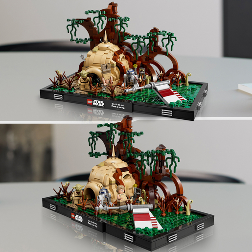 LEGO Star Wars Dagobah Jedi Training Diorama Yoda Set 75330 The