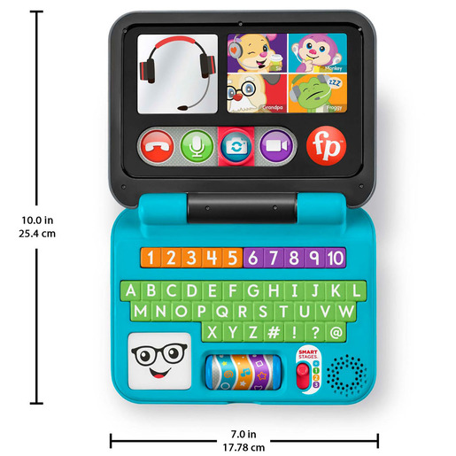 Fisher-Price Laugh Learn Let's Connect Laptop Toy The Entertainer