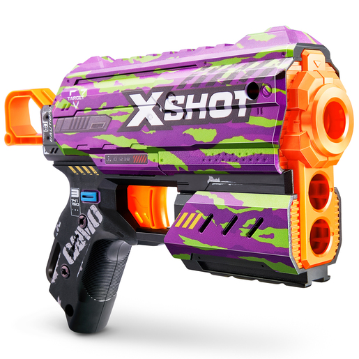 X-Shot Skins: Flux - Crucifer Blaster with 8 Darts by ZURU