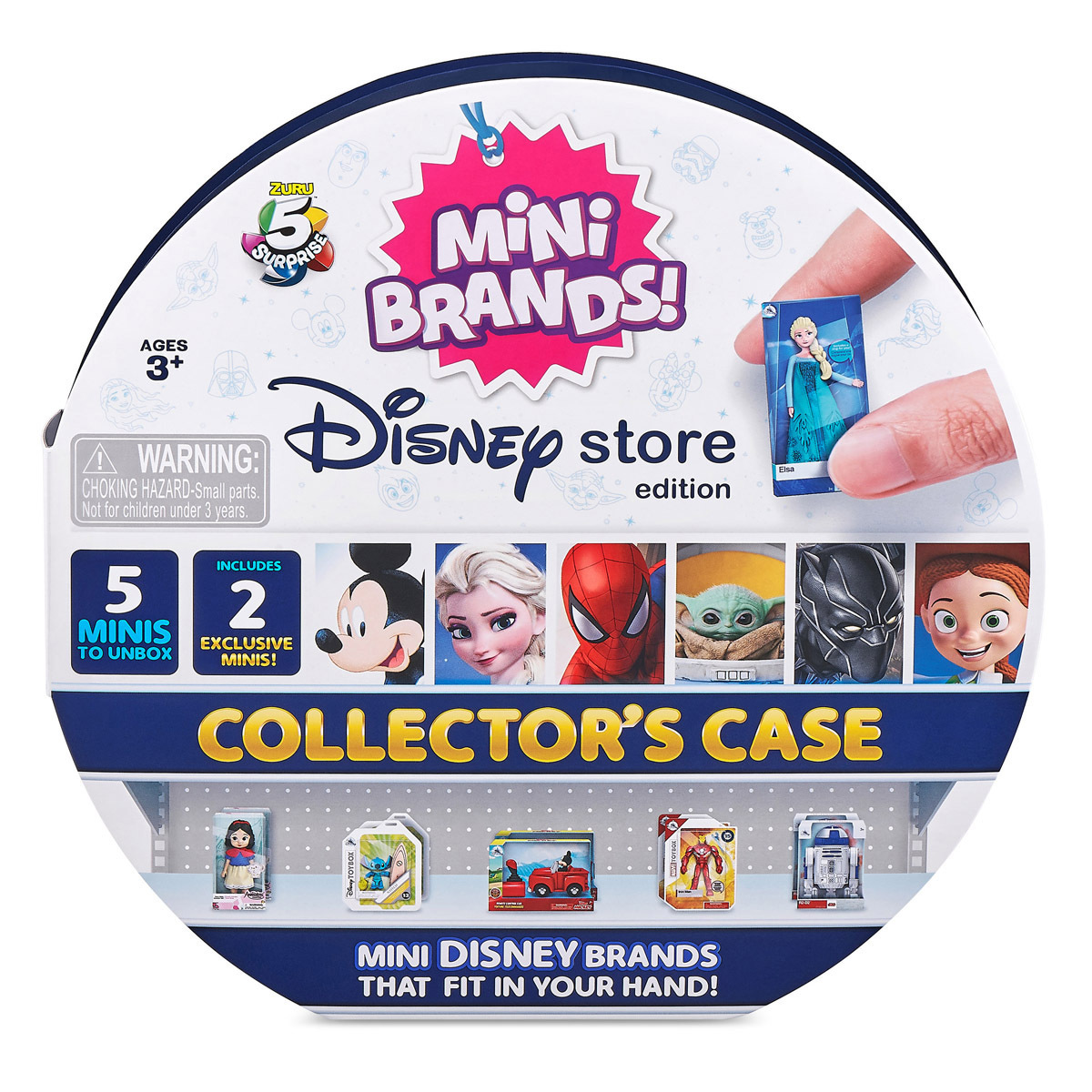 Mini Disney Brands Series 1 Collector's Case with 5 Minis by ZURU