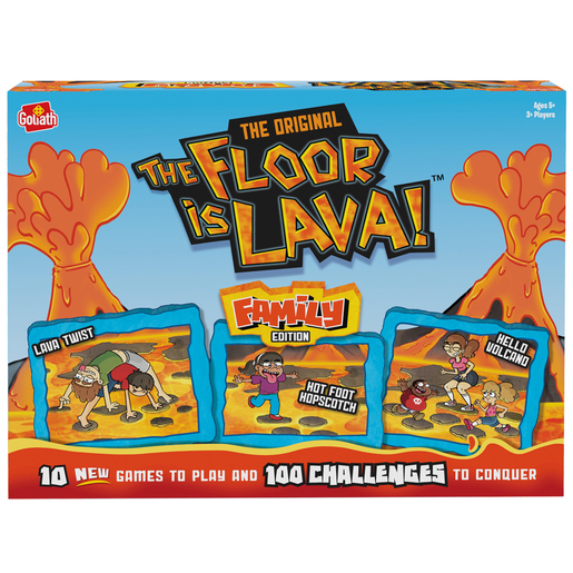 The Floor Is Lava Family Edition Game