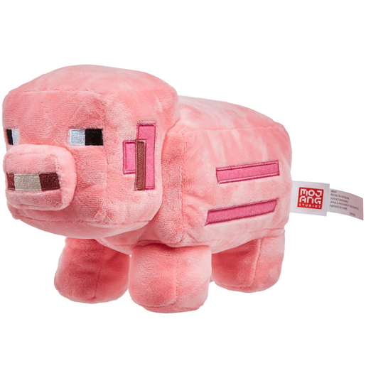 Minecraft Pig Plush 20cm Soft Toy