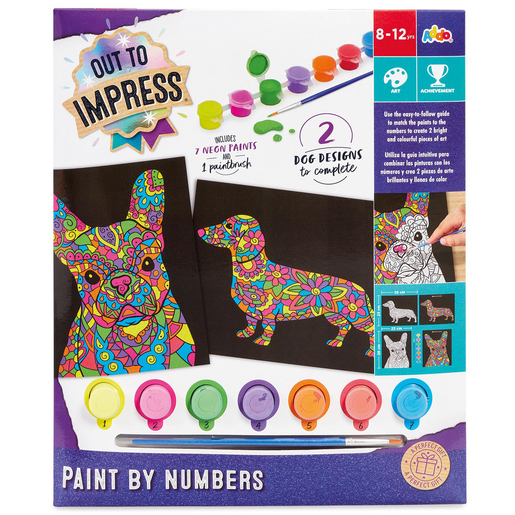 Out to Impress Paint By Numbers - Dogs