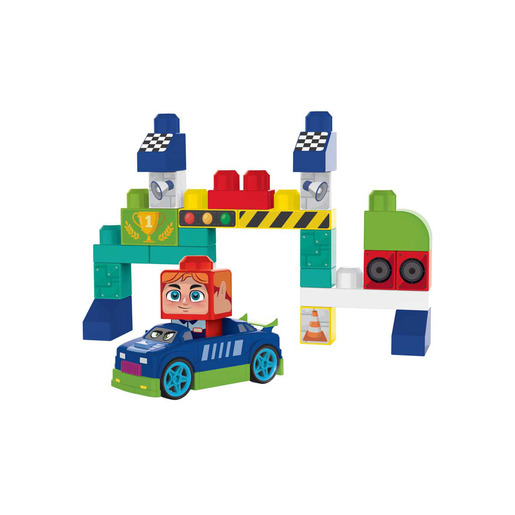 Build Me Up Maxi Vehicle Racers Building Bricks Playset - 25 Pieces (styles vary)